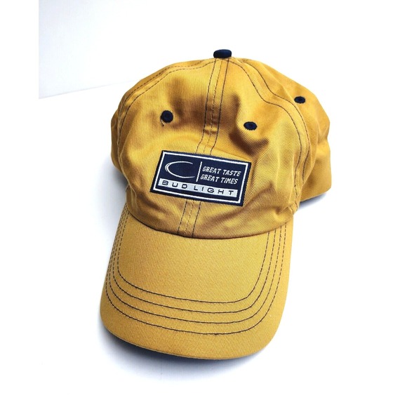 Anheuser Busch Other - Bud Light Hat 2005 "Great Taste, Great Times" Adjustable Hat / Cap‎ RARE